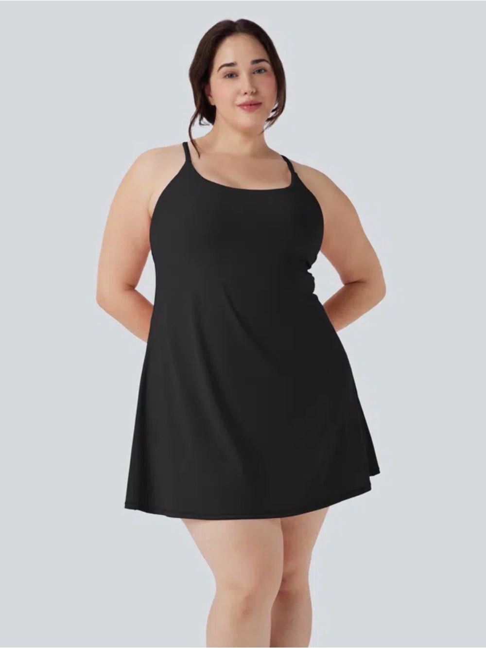 SoftlyZeroโข Plush Active Plus Size Dress-Longer Length-Easy Peezy Edition XL
